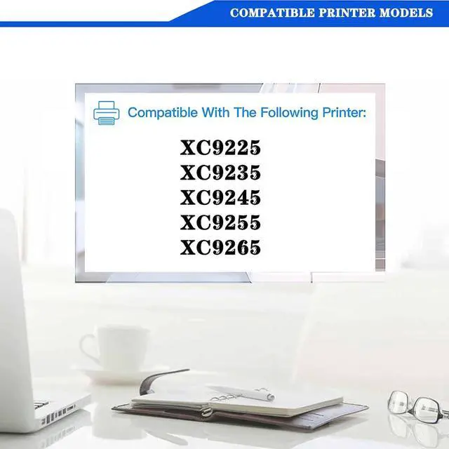 Alt view image 2 of 7 - Compatible Black / Color Photo Conductor Unit for Lexmark XC9225 XC9235 XC9245 XC9255 XC9265 Printer Drum Unit, High Yield 80,000Pages Cyan
