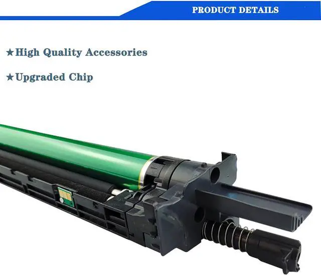 Alt view image 4 of 7 - Compatible Black / Color Photo Conductor Unit for Lexmark XC9225 XC9235 XC9245 XC9255 XC9265 Printer Drum Unit, High Yield 80,000Pages Cyan