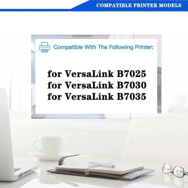 Alt view image 2 of 7 - Compatible Drum Unit Replacement for Xerox 113R00779 Drum Cartridge, Work with VersaLink B7025 B7030 B7035 Printer, High Yield 80,000Pages 1Pack