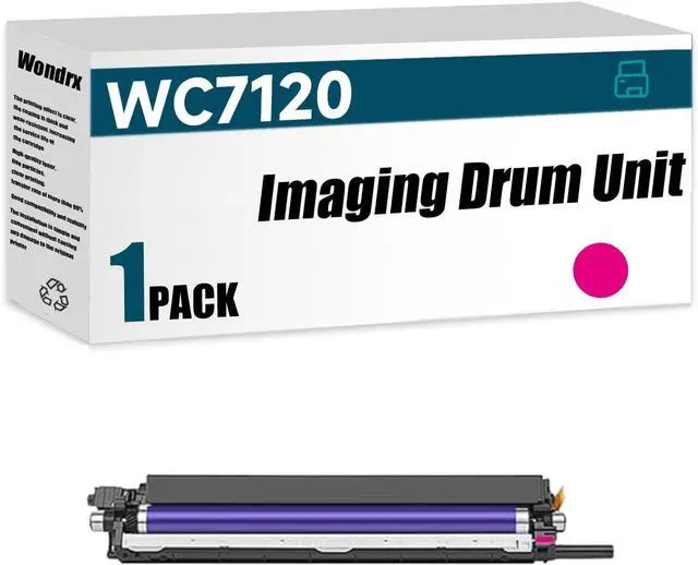 Main image of WC7120 Drum Unit (with chip) 7220 Compatible for Xerox WorkCentre 7220 7225 7120 7125 High Yield 60000 Pages Convenient to Install Eco-Friendly (Magenta 1Pack)