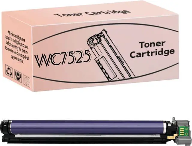 Main image of Compatible Drum Unit Replacement for Xerox WC7525 013R00662 013R00647 for Use with WorkCentre 7525 7530 7535 7545 7556 Printer 1 Universal Drum