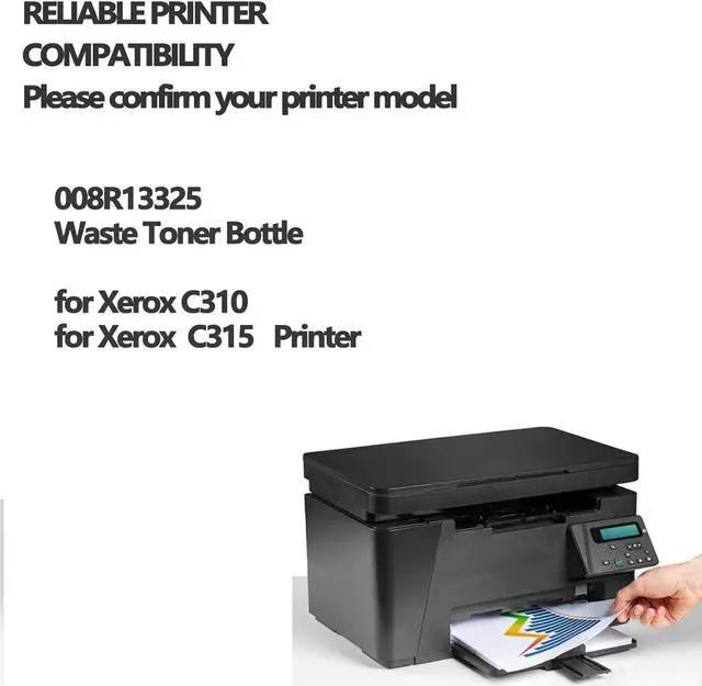 Alt view image 2 of 7 - VAMIUR for Xerox 008R13325 Compatible Toner Collection Unit Replacement, for Xerox Managed C310 C315 Printer Waste Toner Bottle,Black-1 PCS