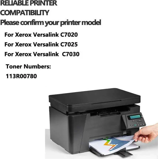 Alt view image 2 of 7 - 113R00780 Imaging Drum Compatible Drum Unit Replacement, High Yield Work for Xerox Versalink C7020 C7025 C7030 Printer,Yellow-80000 Pages