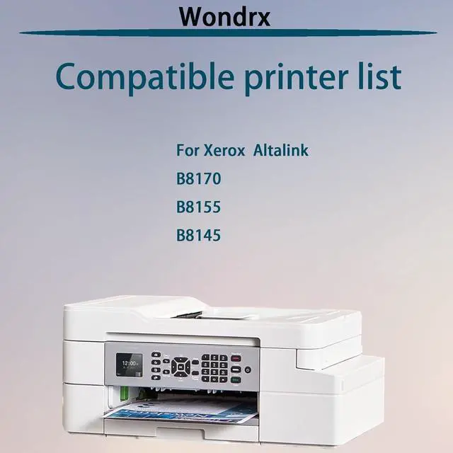 Alt view image 2 of 7 - B8145 B8155 B8170 Drum Unit (with chip) for Xerox 013R00686 Toner Cartridge Altalink B8170 B8155 B8145 Printer High Yield 80000 Pages Convenient to Install Eco-Friendly (Black 1Pack)
