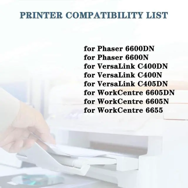 Alt view image 2 of 7 - Compatible 108R01121 Imaging Drum Unit for Xerox VersaLink C400N C400DN C405DN for Phaser 6600N 6600DN for WorkCentre 6605N 6605DN 6655 Printer Cyan