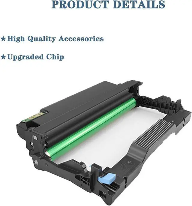 Alt view image 4 of 7 - Compatible for Xerox 013R00691 Black Drum Unit, Large Capacity Work with B230 B235 B225 Printer, High Yield 12,000Pages 1Pack