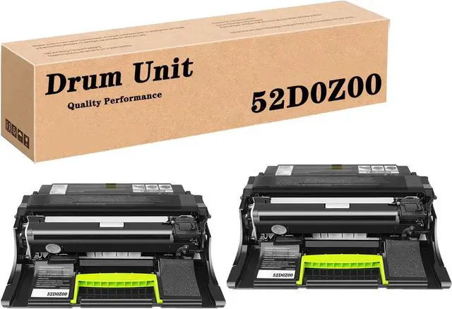 Main image of Compatible 52D0Z00 Black Imaging Unit for Lexmark MS710 MS711 MS810 MS811 MS812 MS817 MX710 MX711 MX810 MX811 MX812 Printer, High Yield 60,000Pages 2Pack