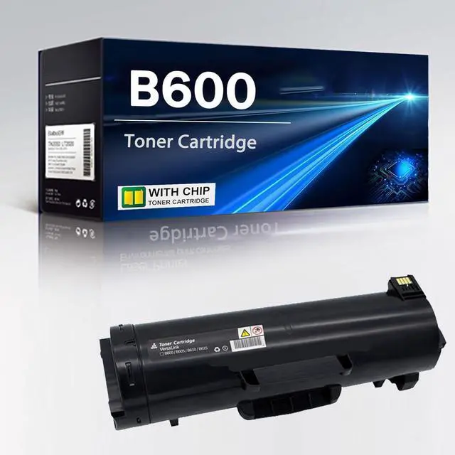 Main image of B600 Toner Cartridge Compatible for Xerox 106R03944 Replacement with VersaLink B600 B605 B610 B615 Printer, High Yield 46700 Pages,Black-1 Pack