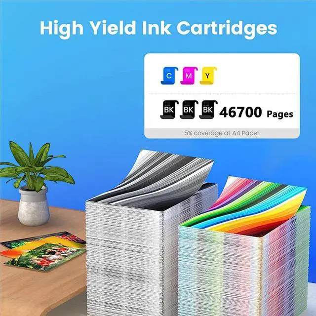 Alt view image 3 of 5 - B600 Toner Cartridge Compatible for Xerox 106R03944 Replacement with VersaLink B600 B605 B610 B615 Printer, High Yield 46700 Pages,Black-1 Pack