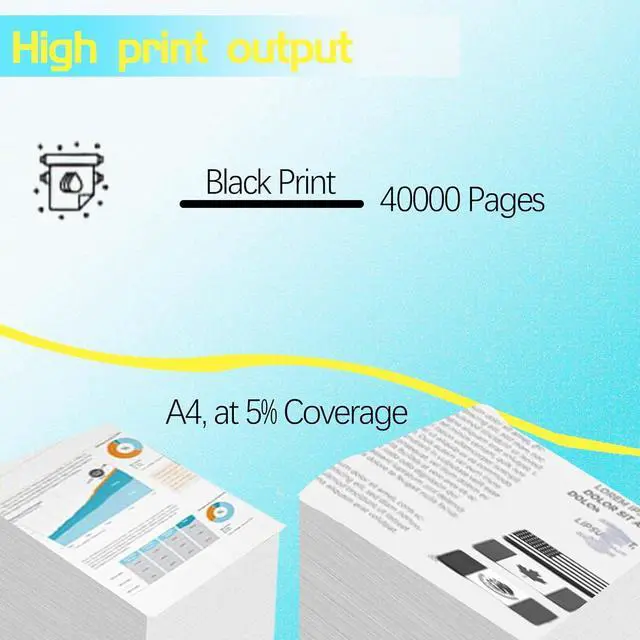 Alt view image 3 of 7 - E260X22G Photoconductor Compatible for Lexmark X466DTE X466DWE XS463DE Printers, High Production Replacement (Black)