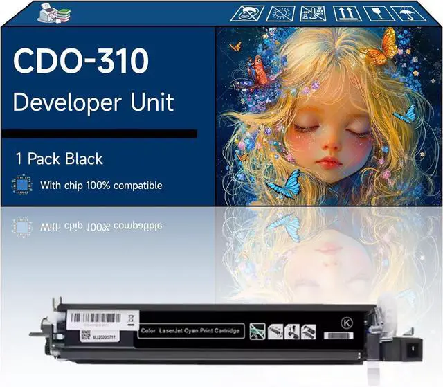 Main image of CDO-310 Developer Unit Compatible with Pantum CM7107DN CP2507DN Plus Printers, High-Yield Vibrant Colors, Sharp Text, Easy Installation, Perfect for Home & Office Use (1 Pack Black)
