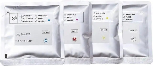 Alt view image 2 of 2 - 1PC Compatible Developer for Multifunction Printers Models C224e 284e 364e C454e 554e C284 C364 C554 C454 C224(BK)