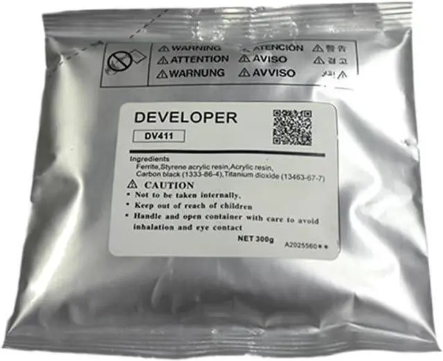 Alt view image 2 of 2 - OEM 300G Copier Spare Parts Developer Powder DV411 for Bizhub 223 283 363 423 7828 BH223 BH283 BH363 BH423 BH7828 (Color : 2pcs)