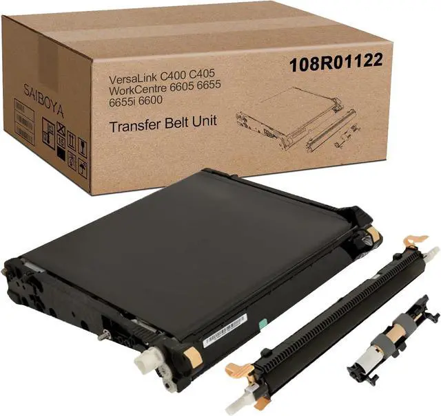 Main image of 108R01122 Transfer Belt Unit Kit Replacement for Xerox Phaser 6600 VersaLink C400 C405 WorkCentre 6605 6655 6655i Printer (with Bias Transfer Roller, Feed Roller & Transfer Belt)