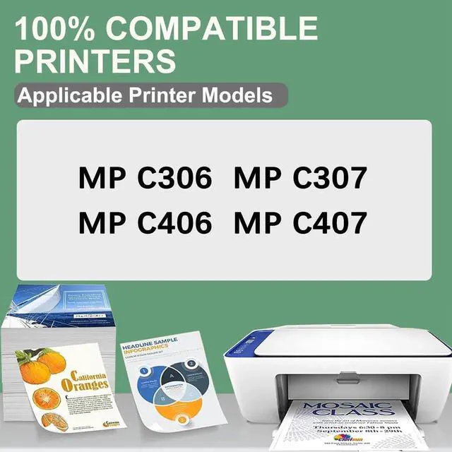 Alt view image 2 of 6 - D196-6002 Transfer Belt Assembly Replacement for Ricoh D196-6002 Transfer Belt Assembly Compatible with Ricoh MP C306 MP C307 MP C406 MP C407 Printers(1-Pack)