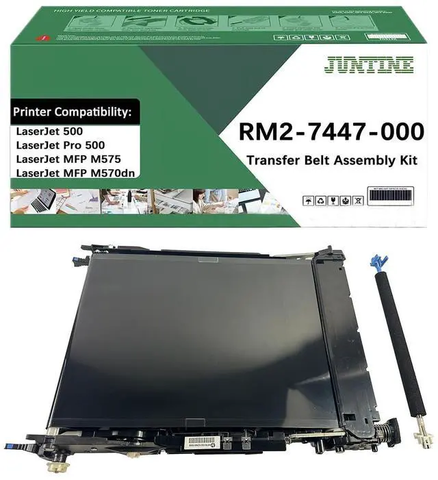 Main image of RM2-7447-000 Transfer Belt Assembly Kit Replacement for HP RM2-7447-000 Transfer Belt Assembly Kit Compatible with HP Laserjet 500 MFP M575 Pro 500 MFP M570dn Printers(1-Pack)