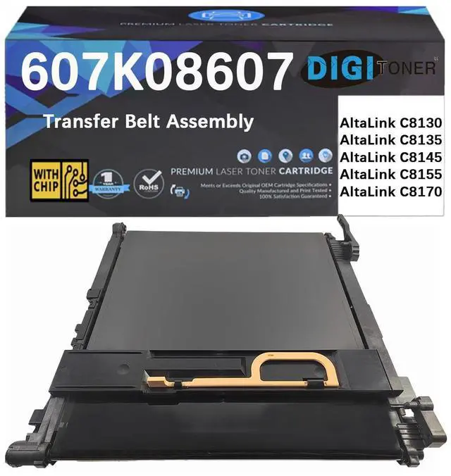 Main image of Remanufactured 607K08607 Transfer Belt Assembly Replacement for Xerox 607K08607 Transfer Belt Assembly Compatible with Xerox AltaLink C8130 C8135 C8145 C8155 C8170 Printers(1-Pack)