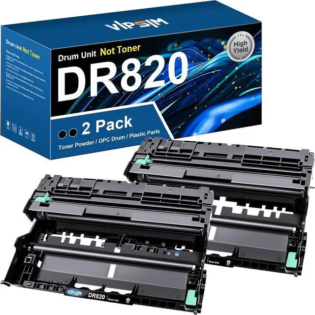Main image of DR820 DR-820 Drum (Not Toner) Replacement for Brother DR-820 Drum Unit to Use with HL-L6200DW MFC-L5850DW HLL6200DW MFC-L5900DW MFC-L5700DW HL-L5200DW MFC-L6800DW Printer | 2 Black