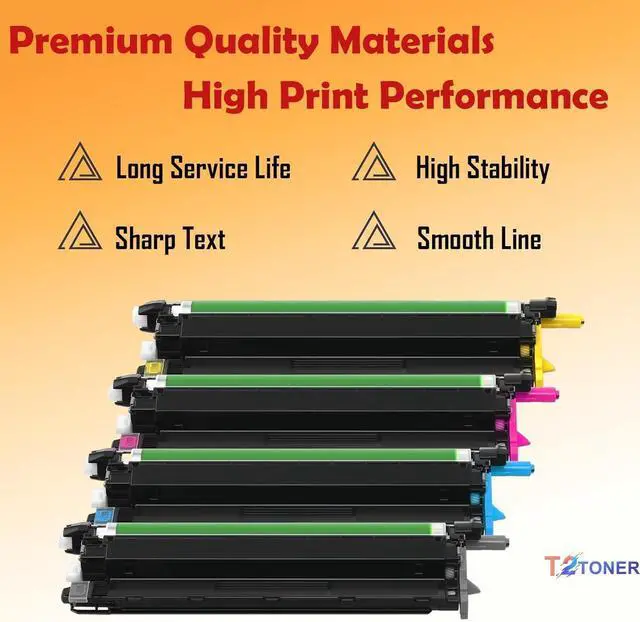 Alt view image 3 of 6 - Versalink C400 C405 Drum Unit Ultra Remanufactured 108R01121 Imaging Unit Replacement for Xerox Versalink C400 C405 Phaser 6600 6605 6655 Printer(4-Pack)