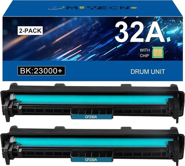 Main image of 32A Imaging Drum High-Yield Replacement for HP 32A CF232A Drum M148dw M203dw M227fdw M118dw M148fdw M227fdn Printer 32A CF232A Drum 2-Pack