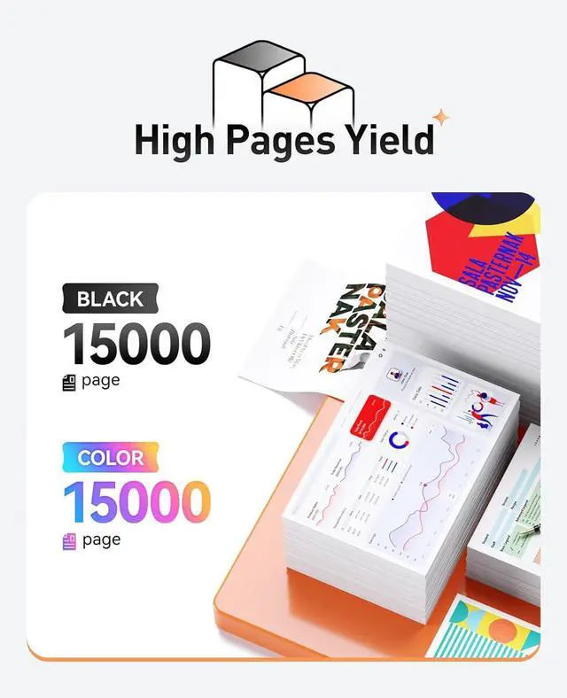 Alt view image 3 of 6 - DR221CL Drum Unit (Not Toner)4-Pack Compatible for Brother DR-221CL Imaging Drum for MFC-9130CW HL-3170CDW MFC-9340CDW HL-3140CW 3150CW MFC-9330CDW 9140CDN DCP-9020CDN Printer Black Cyan Yellow Magent