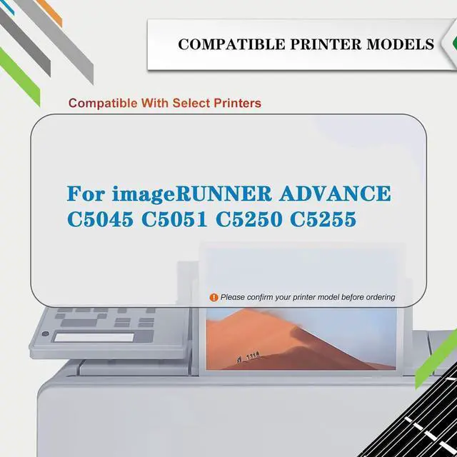 Alt view image 2 of 7 - Compatible GPR-30 GPR30 Drum Unit Replacement Imaging Unit Suitable for Canon ImageRUNNER Advance C5045 C5051 C5250 C5255 Printer Magenta*1