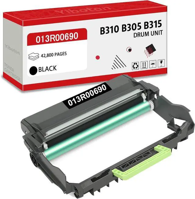 Main image of Compatible for B310 Black Drum Unit [42,800 Pages] 1Pack High Capacity 013R00690 Imaging Unit Replacement for Xerox B305 B310 B315 Printer