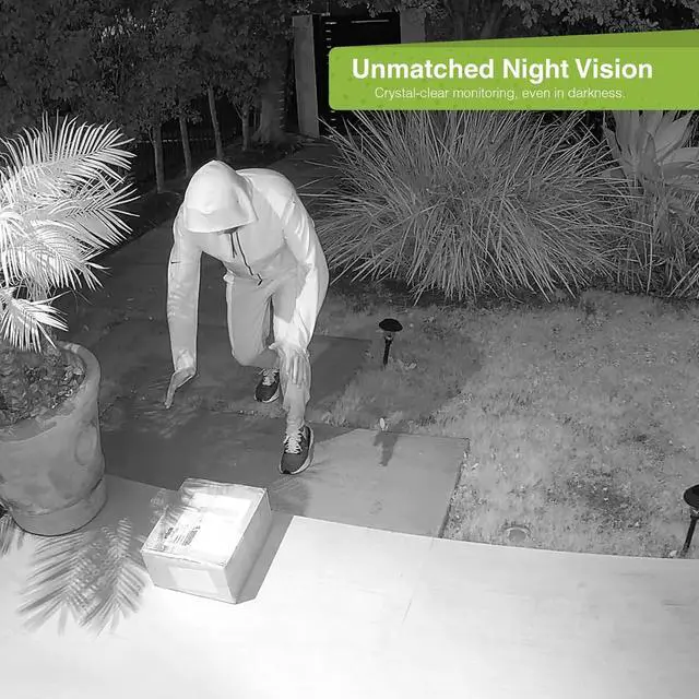 Alt view image 5 of 7 - Remo+ DoorCam 3 Over-The-Door Wireless Security Camera, 3-Day Rolling Video Storage with No Subscription, 1080p Video, Night Vision, 2-Way Talk, AI with Human Detection & Alexa Compatibility