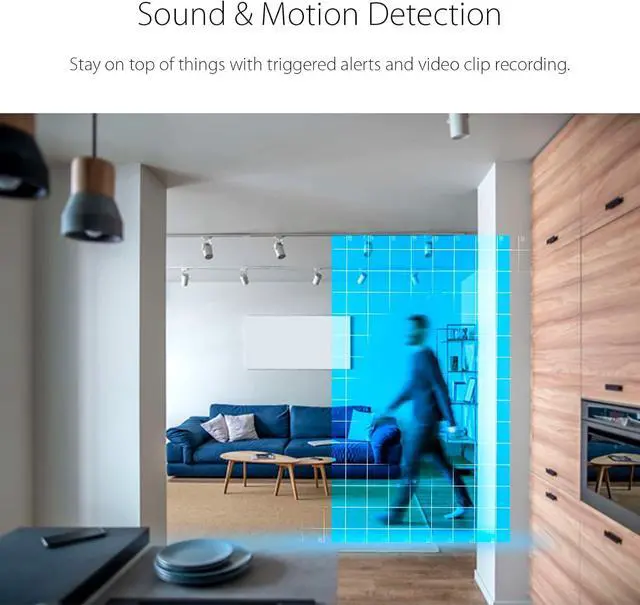 Alt view image 3 of 7 - D-Link Pro Series Compact Full HD Pro Wi-Fi Camera w/Full HD 1080p Resolution, Sound & Motion Detection, 2-Way Audio, Cloud & Local Recording, Night Vision (DCS-6100LHV2)