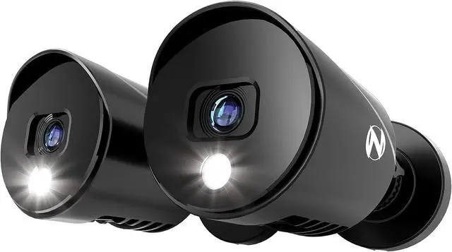 Main image of Night Owl Wired 1080p HD Indoor/Outdoor Add On Spotlight Cameras (2-Pack) (Requires Compatible DVR - Sold Separately)