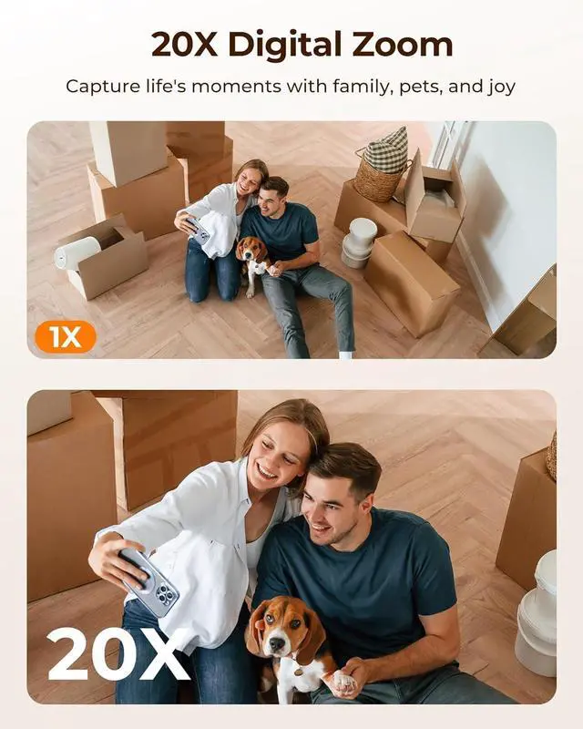 Alt view image 2 of 7 - FOSCAM Home Security Camera R4S 4MP WiFi IP Camera,Wireless Baby Monitor with AI Human Detection Sound Detection 33ft Night Vision 2 Way Audio Camera Compatible with Alexa Black