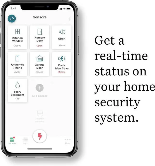 Alt view image 3 of 4 - Ooma Keypad, Works with Ooma Smart Home Security. No Contracts and Free self-Monitor Plan. Optional Professional Monitoring, Motion Sensor, Water Sensor, Smoke and Garage Door Sensor.