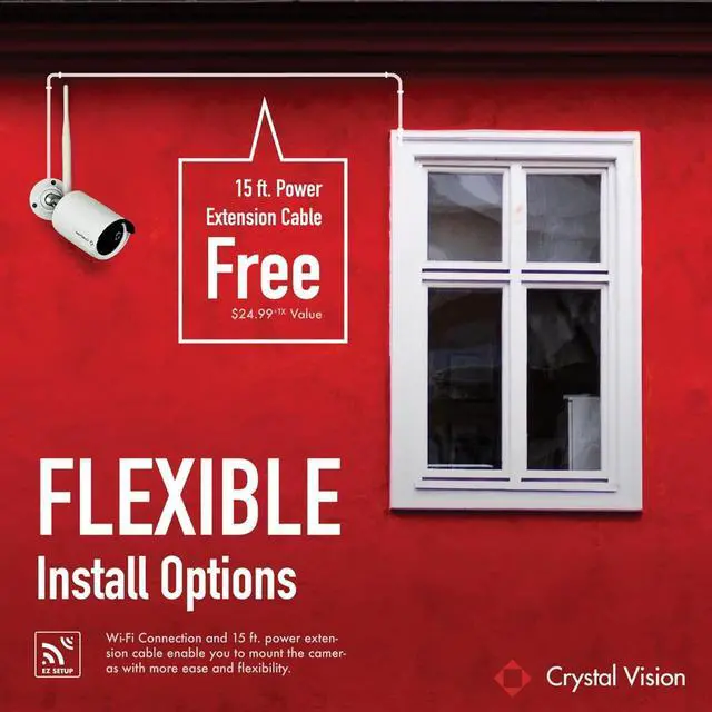 Alt view image 5 of 7 - Gadpiparty (2024 Upgraded Ver.) [8CH] Crystal Vision CVT804A-20WB All-in-One 1080P Full HD Wireless Surveillance System NVR CCTV w/ 2TB HDD, Built-in Monitor & Router, 3MP Camera Auto Pair