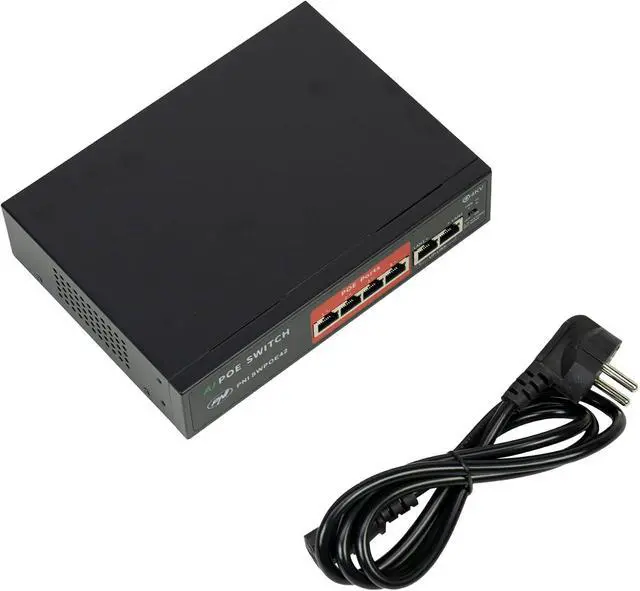 Alt view image 5 of 7 - NVR POE Video Surveillance Pack, 6 Cameras, Switch, Cable