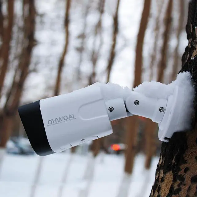 Alt view image 5 of 7 - OHWOAI Extend Camera for Outdoor CCTV Security Camera System with 130°Wide Angle-Lens,8.0MP IP Wired Security Cameras,Home Surveillance Video Equipment