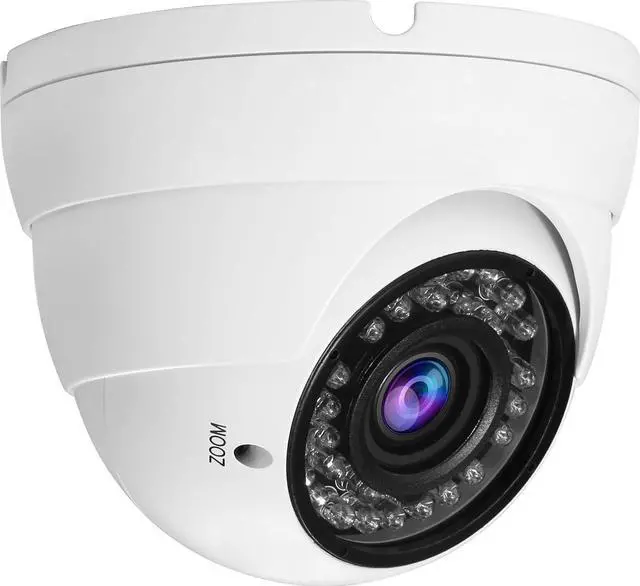 Main image of Anpviz Analog CCTV Camera HD 1080P 4-in-1 (TVI/AHD/CVI/960H CVBS) Security Dome Camera 2.8-12mm Varifocal Lens Video Surveillance, Weatherproof Metal Housing 36 IR-LEDs Day & Night Outdoor(White)