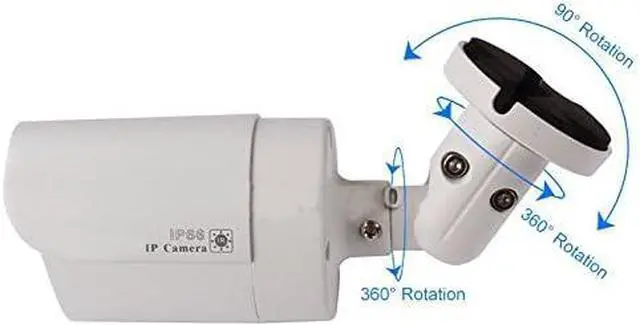 Alt view image 3 of 7 - Gadpiparty GW Security 8 Channel 4K NVR 5MP POE Audio & Video Security Camera System - Four 5MP 1920P AI Human & Vehicle Detection Weatherproof Bullet Cameras, Built in Microphone, Quick QR Code Easy