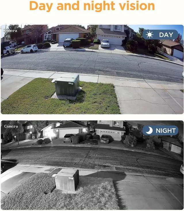 Alt view image 5 of 7 - Gadpiparty 16 Channel Security Camera System, 4K 16CH PoE NVR 4TB HDD, 16x 5MP Wired Surveillance IP PoE Cameras Outdoor with AI Human Detection, Built-in Microphone,100ft IR Night Vision, PB37F1616-