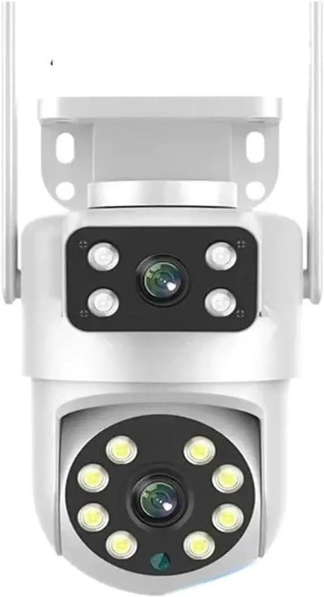 Main image of 4K 8MP Dual Lens PTZ WiFi Camera Full HD Dual Screen Ai Human Auto Tracking Outdoor 4MP Security Video Surveillance Camera