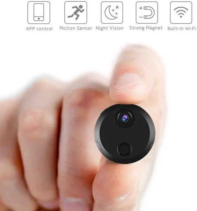 Main image of Gadpiparty XHMCDZ Mini Spy Camera WiFi Hidden Camera Wireless HD 1080P Indoor Home Small Spy Cam Security Cameras/Nanny Cam with Motion Detection/Night Vision
