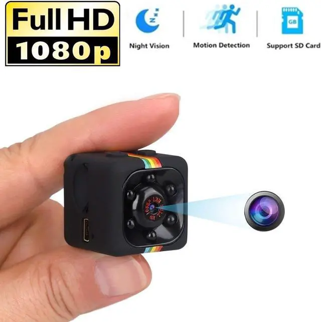 Main image of Gadpiparty XHMCDZ Mini Spy Camera Secret Camera 1080P Spy Camera with IR Night Vision & Motion Detection, Small Surveillance Camera for Home (Size : 8G Memory Card)