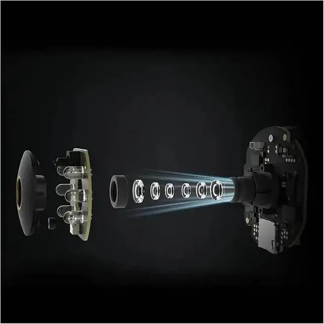Alt view image 3 of 6 - 360° Smart Home Security Camera PTZ 2K Webcam 1296P 3 Megapixel AI Human Detection Night Vision Webcam Work