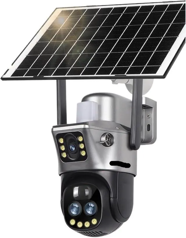 Main image of 6K 4G WiFi Solar-Powered IP Camera: 10x Zoom, Triple Lens PTZ with AI Tracking for Ultimate Outdoor Security Surveillance