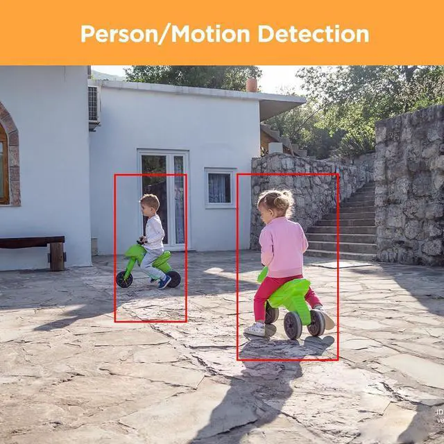 Alt view image 5 of 7 - Gadpiparty Security Camera System with Monitor, 8CH 8MP NVR with 2TB HDD, 6Pcs IR Dome Wired 5MP PoE IP Camera IP67 Outdoor, Night Vision, Smart AI Human Detection, PD93AM06-5M