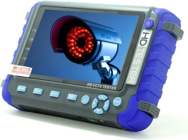 Main image of CCTV Tester, IV8C CCTV Camera Monitor Professional Testing Tool 5 Inch Display 8MP AHD TVI CVI CVBS Tester PTZ