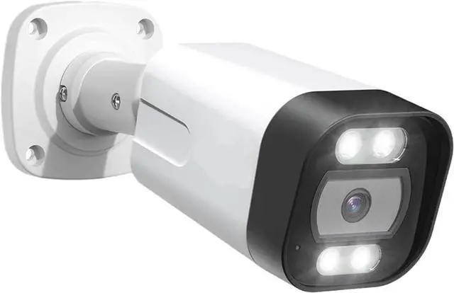 Alt view image 2 of 7 - Full Color Night Vision 5MP 8MP 4K POE IP Camera Waterproof Face Detect Home Security Video Surveillance Cam CCTV System