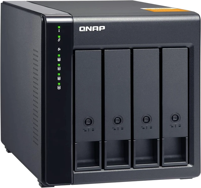 Alt view image 7 of 7 - QNAP TL-D400S 4 Bay SATA 6Gbps JBOD Storage Enclosure. PCIe SATA Expansion Card (QXP-400eS-A1164) Included