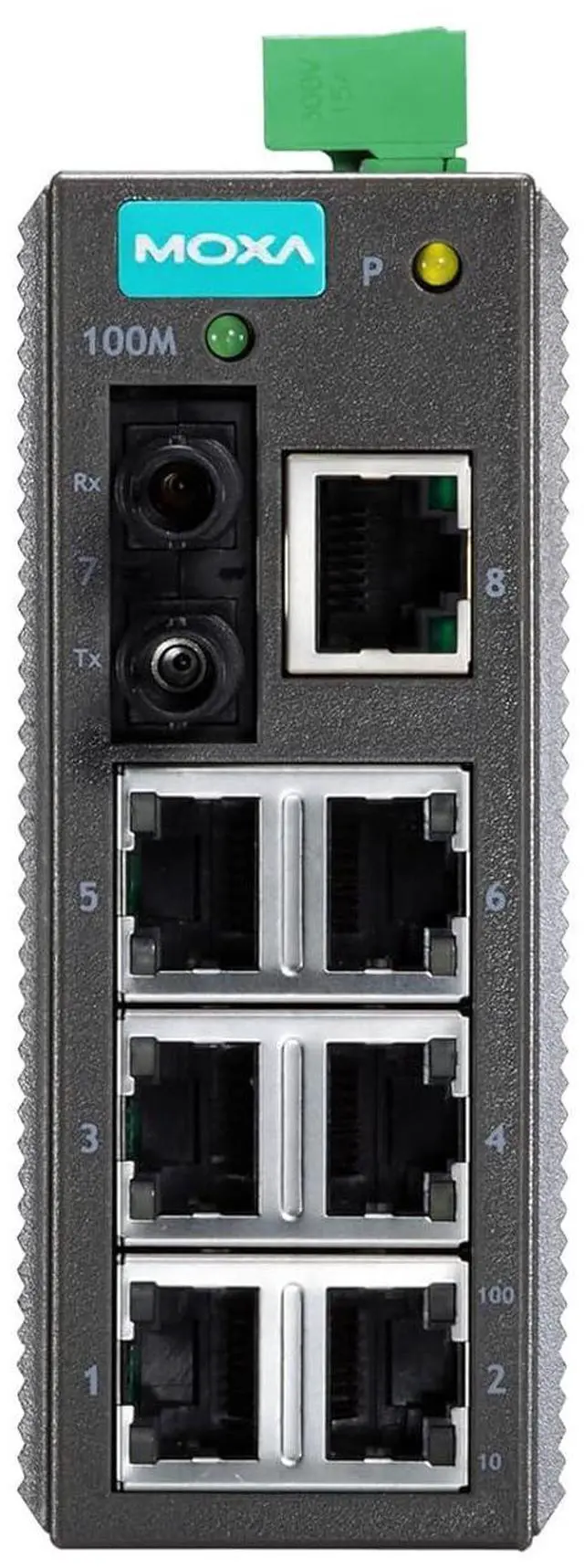 Alt view image 4 of 7 - MOXA EDS-208 8-Portentry-Level Unmanaged Ethernet Switches | EDS-208Series