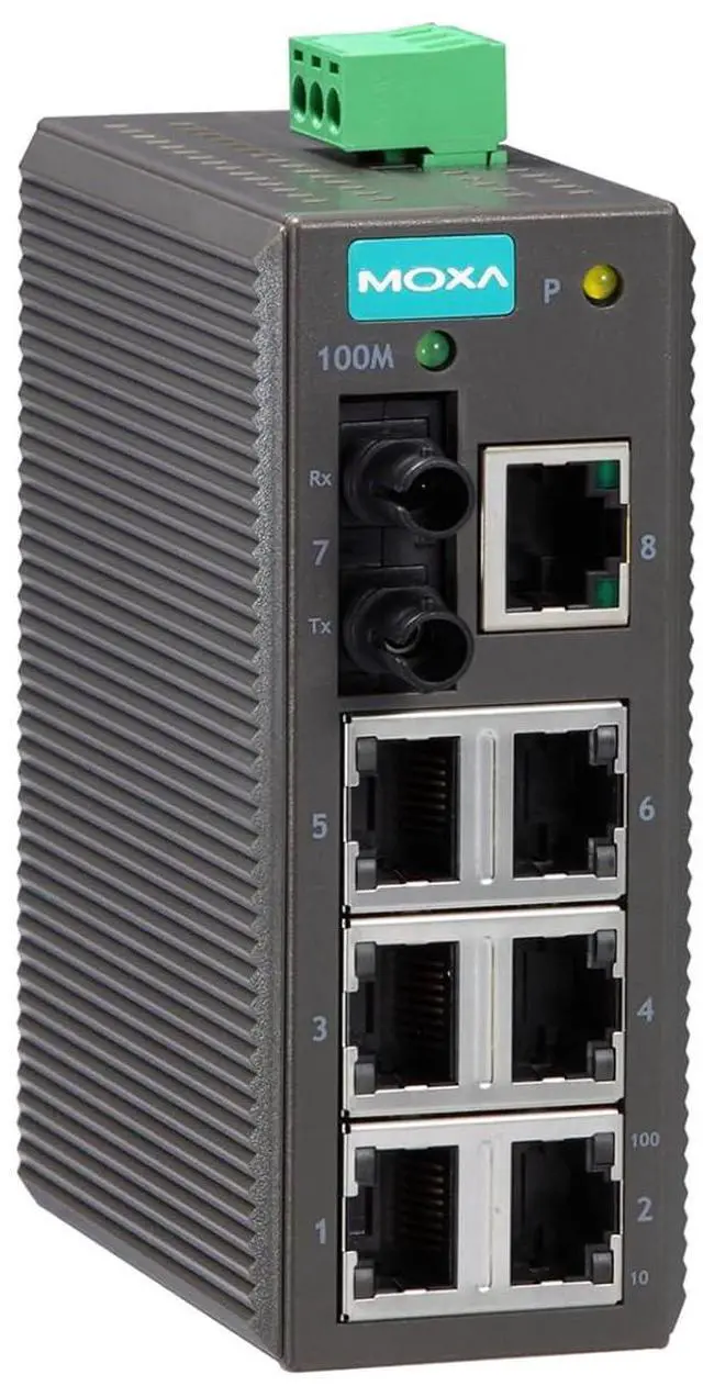 Alt view image 6 of 7 - MOXA EDS-208 8-Portentry-Level Unmanaged Ethernet Switches | EDS-208Series