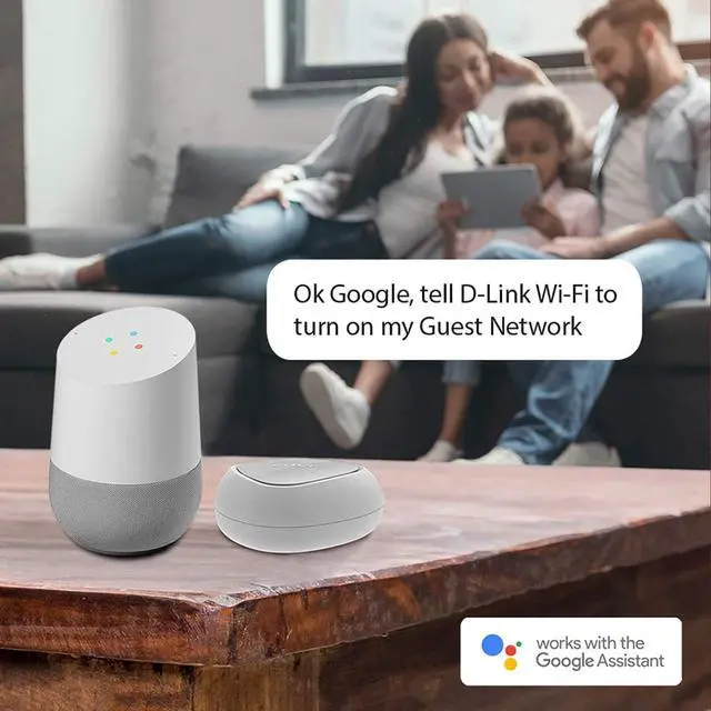 Alt view image 6 of 7 - D-Link Covr Ac1200 Whole Home Mesh Wi-Fi System with Voice Control W/Amazon Alexa Or Google Assistant, 5500 Sq.Ft. Coverage, 3-Pack (Covr-C1213)